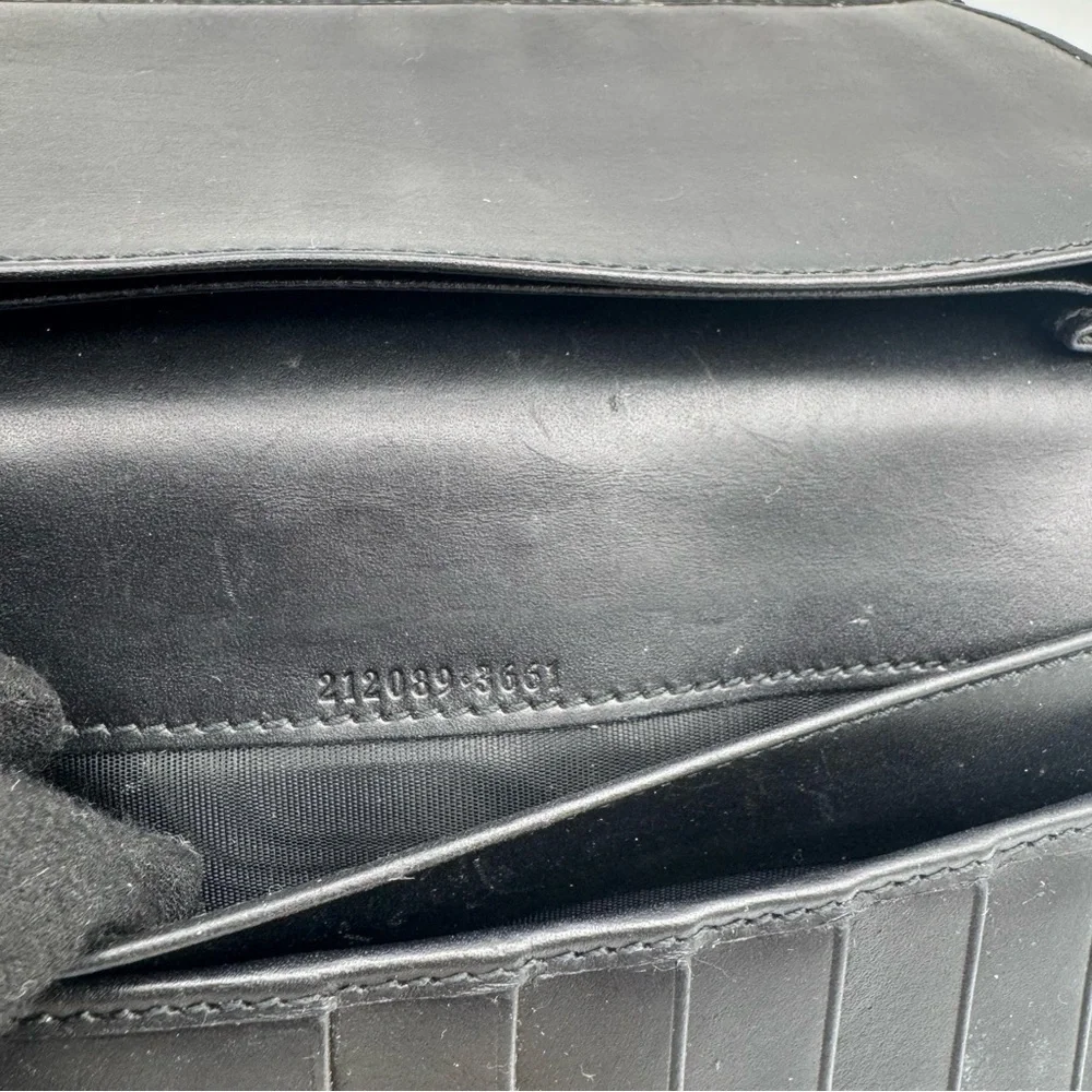 Gucci Black and Gray Women's Wallet | Good Condition - Picture 6 of 10